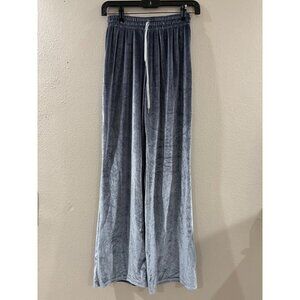Juicy Couture Soft Women’s Blue Gray Pants Medium Wide leg blink